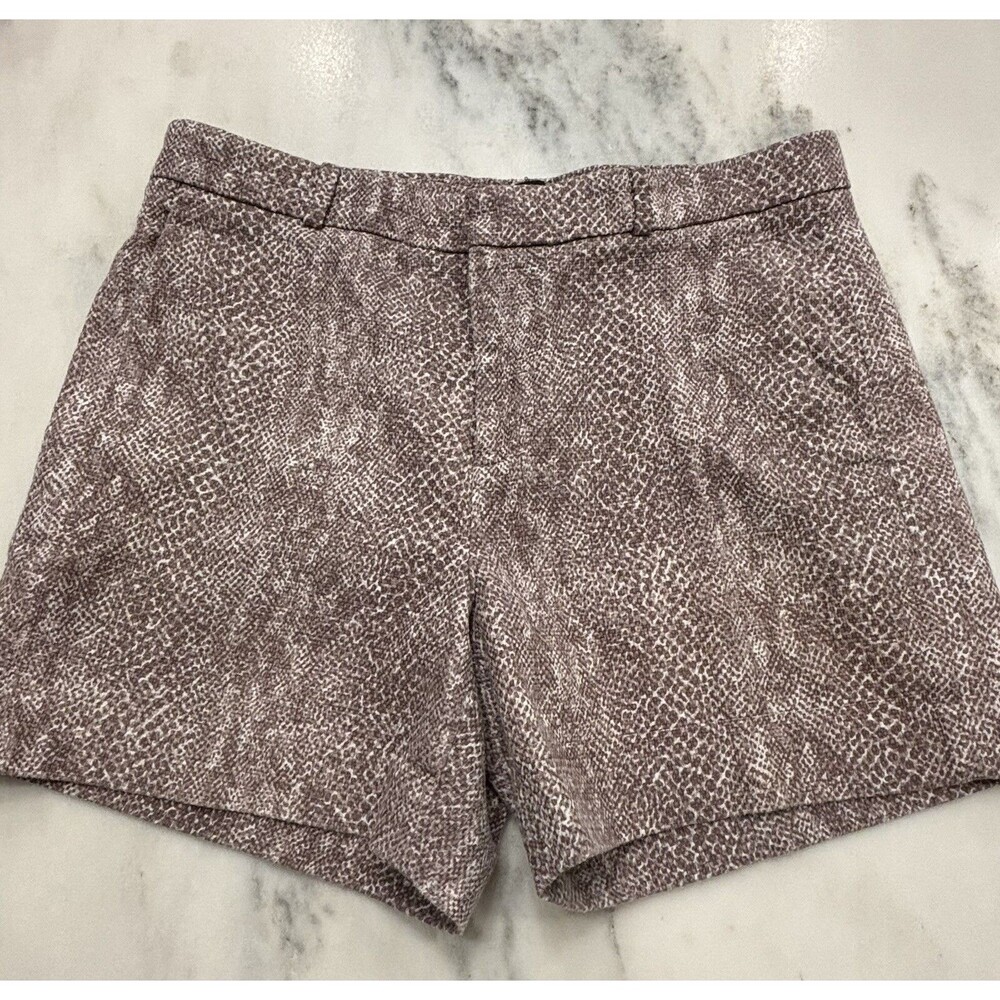 Banana Republic Women's 6 Ryan Shorts in Harriot Snake Print Casual Stretch